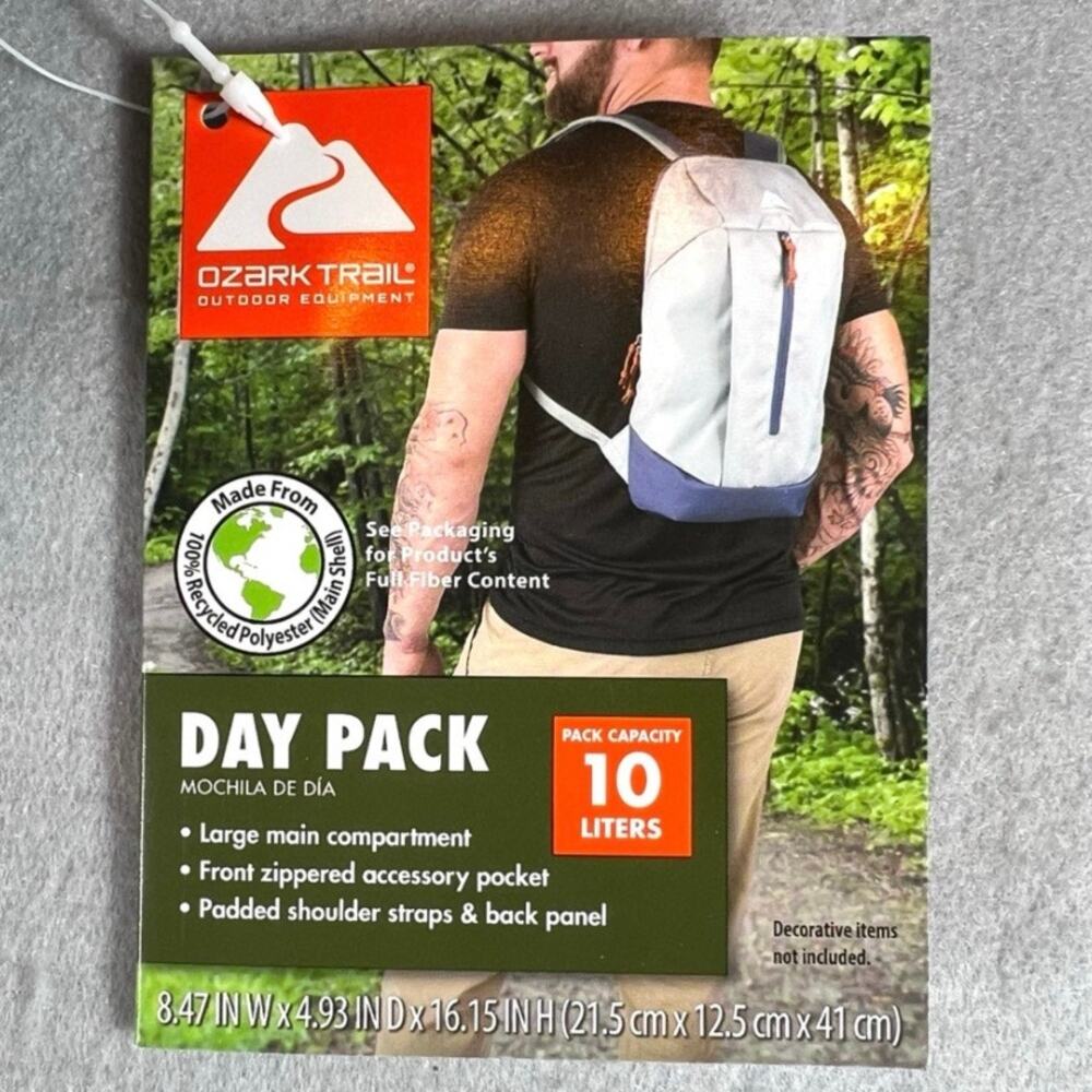 NEW Ozark Trail Backpack Hiking Camping Outdoors NWT - Picture 2 of 5